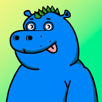 Blue Hippo #1446