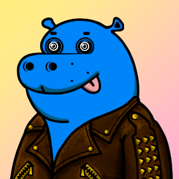 Blue Hippo #2366