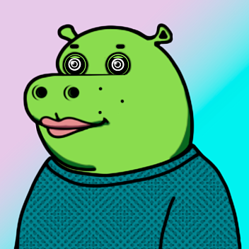 Green Hippo #795
