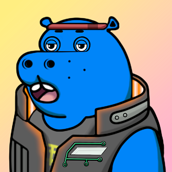 Blue Hippo #2603