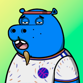 Blue Hippo #1677