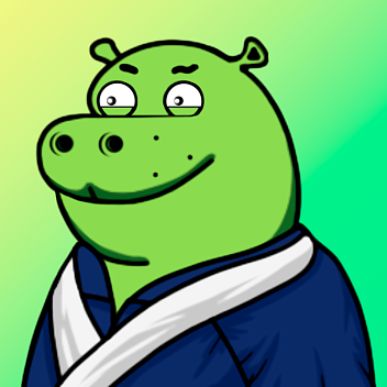Green Hippo #1119