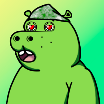 Green Hippo #1617