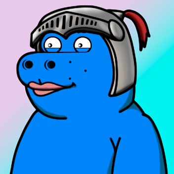 Blue Hippo #960