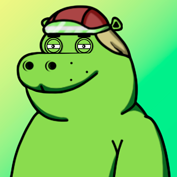 Green Hippo #1093