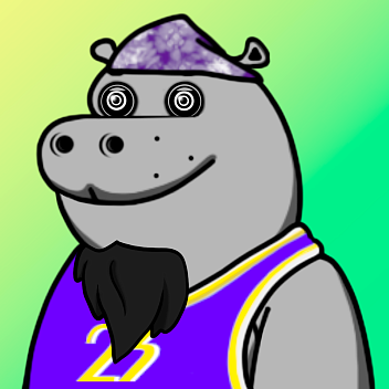 Grey Hippo #1201