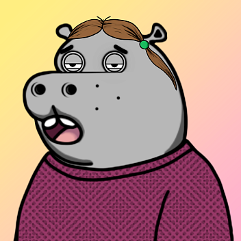 Grey Hippo #2903