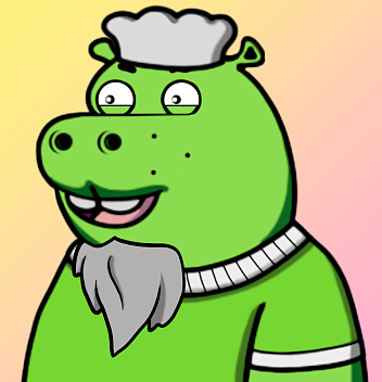 Green Hippo #2341