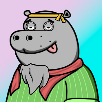 Grey Hippo #706