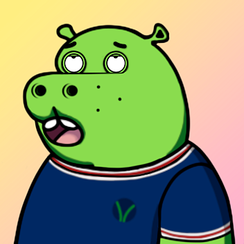 Green Hippo #2654