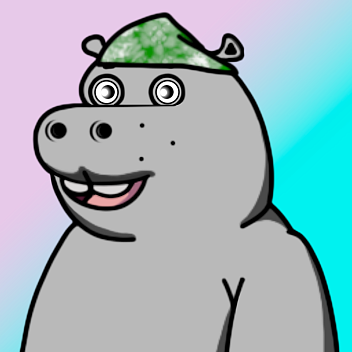 Grey Hippo #467