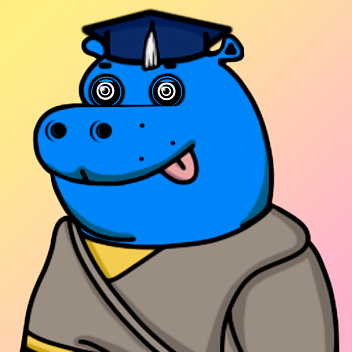 Blue Hippo #2365