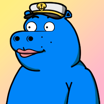 Blue Hippo #2936