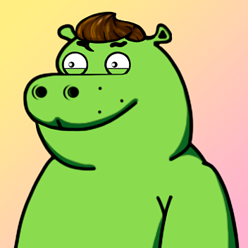 Green Hippo #2134