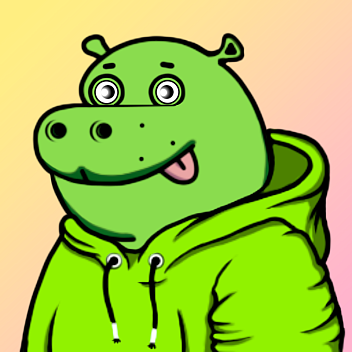 Green Hippo #2454