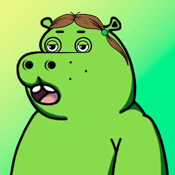 Green Hippo #1594