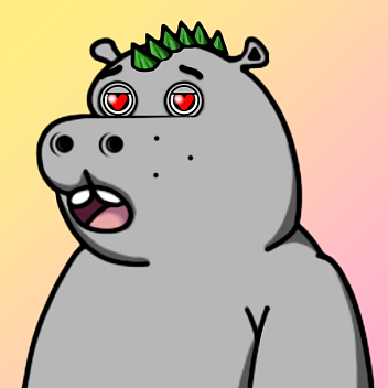 Grey Hippo #2817