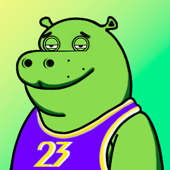 Green Hippo #1085