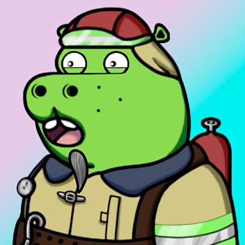 Green Hippo #749