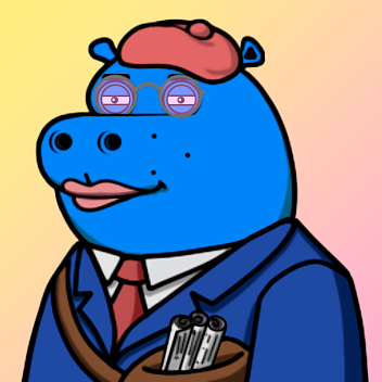 Blue Hippo #2904