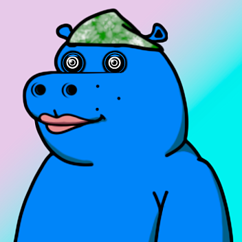 Blue Hippo #798