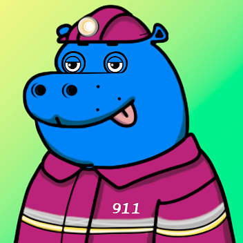 Blue Hippo #1403