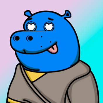 Blue Hippo #500