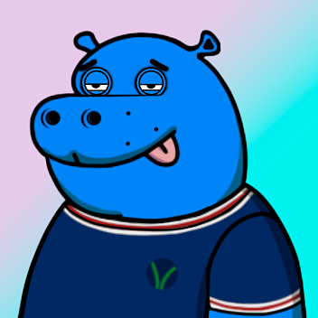 Blue Hippo #518
