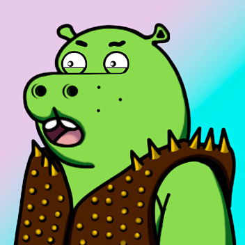 Green Hippo #745