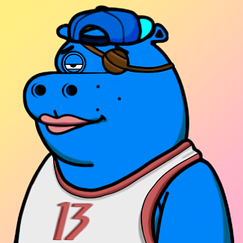 Blue Hippo #2889