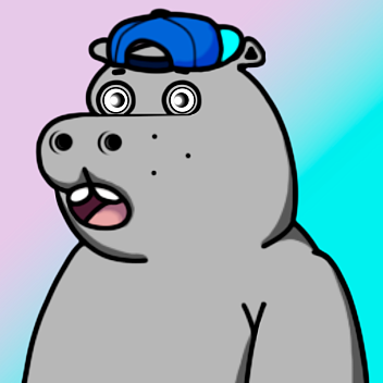 Grey Hippo #860