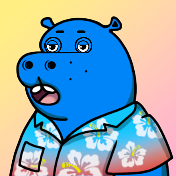 Blue Hippo #2585