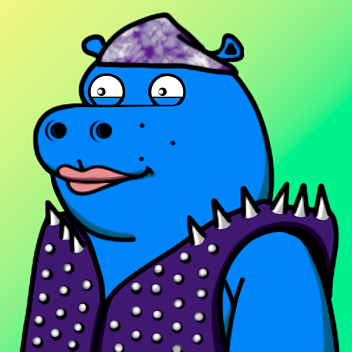 Blue Hippo #1916