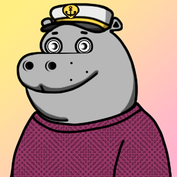 Grey Hippo #2243