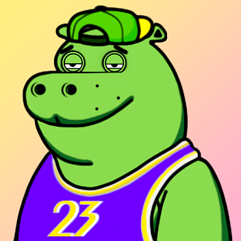 Green Hippo #2097