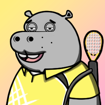 Grey Hippo #2519