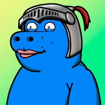 Blue Hippo #1903
